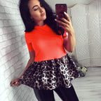 Damen Kleid mit Leopardenmuster R&B