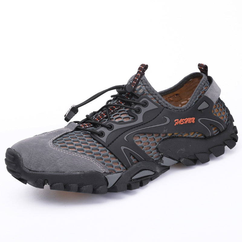 Herren Funktionale Outdoor-Sneaker mit atmungsaktiver Netzstruktur R&B