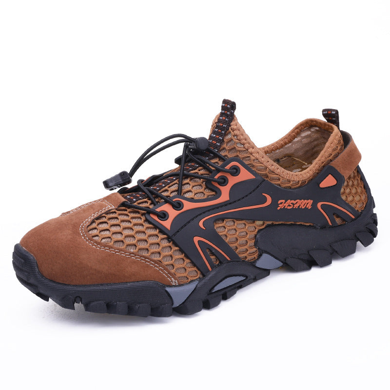 Herren Funktionale Outdoor-Sneaker mit atmungsaktiver Netzstruktur R&B