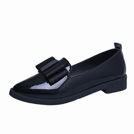 Damen elegante Ballerinas mit dekorativer Schleifenverzierung R&B