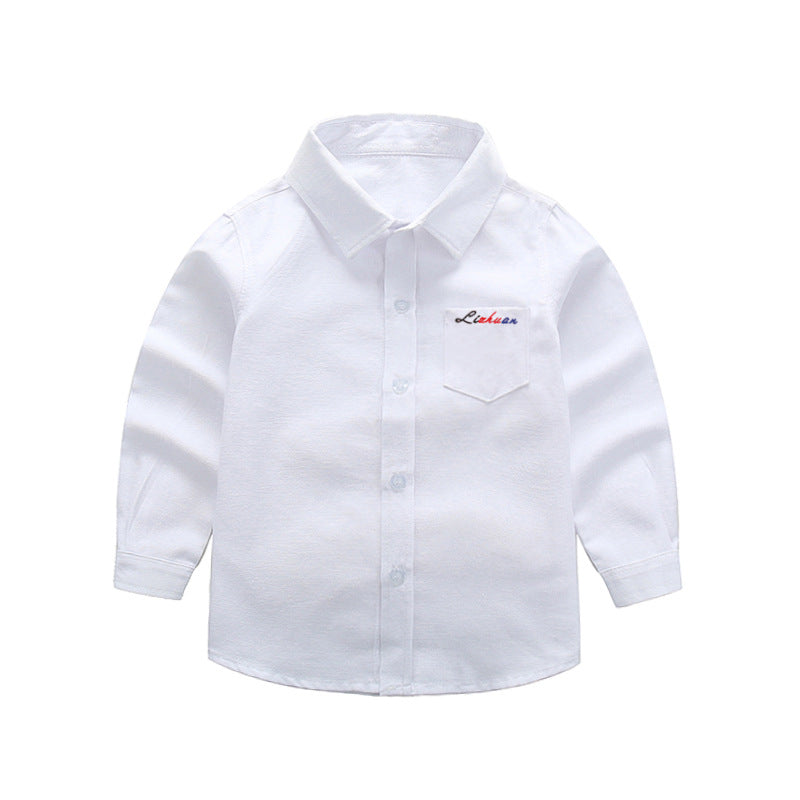 Damen elegantes Langarmhemd mit feiner Stickerei R&B