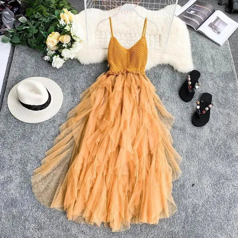 R&B | Kleid Aus Netzschlaufe