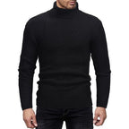 Herren Rollkragenpullover mit strukturiertem Rippdesign R&B