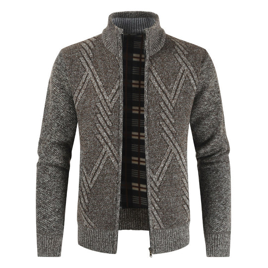 Herren modischer Strickjacke mit modernem Design R&B