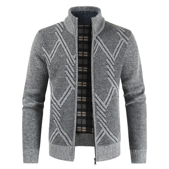 Herren modischer Strickjacke mit modernem Design R&B