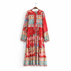 R&B | Kleid mit böhmischem Print