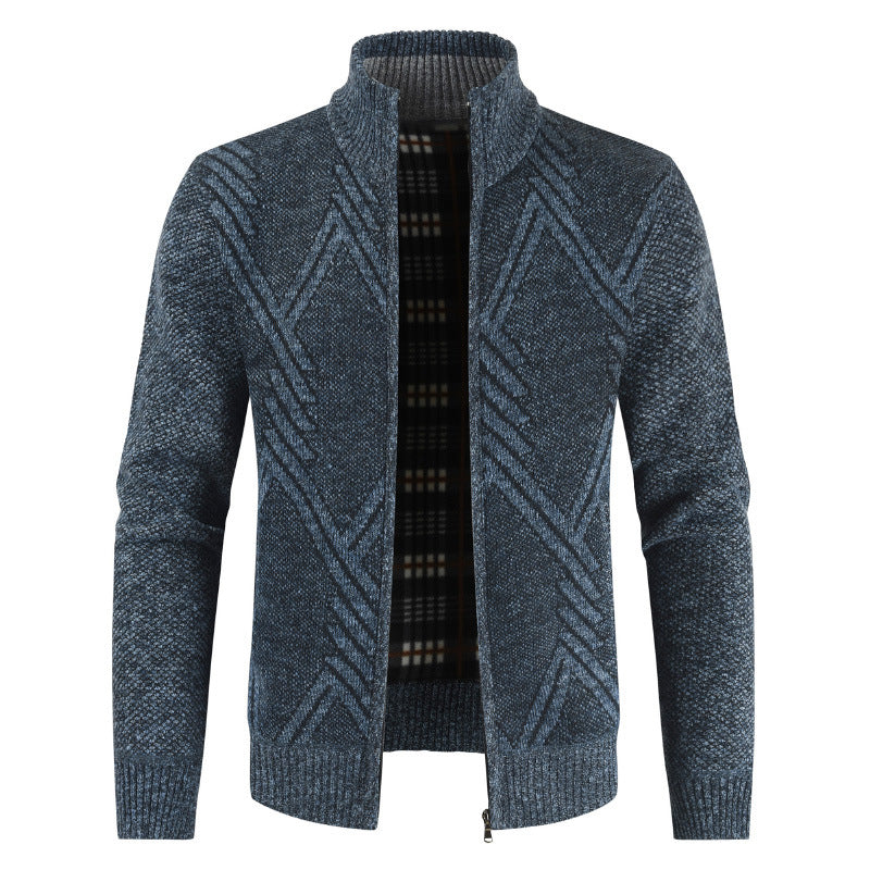 Herren modischer Strickjacke mit modernem Design R&B