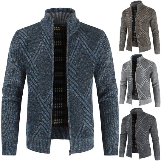 Herren modischer Strickjacke mit modernem Design R&B