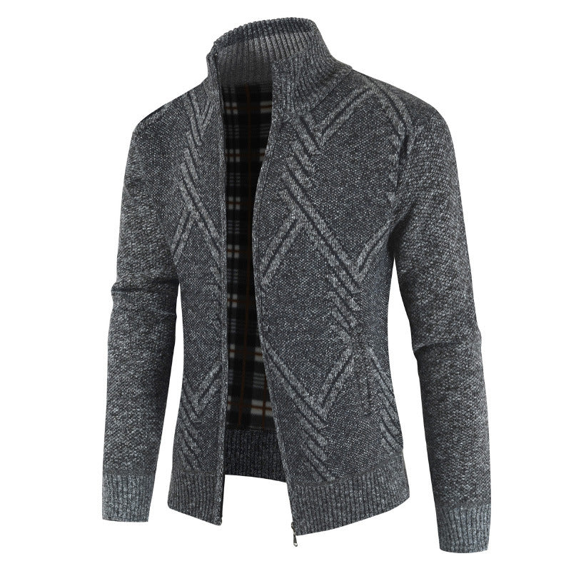 Herren modischer Strickjacke mit modernem Design R&B