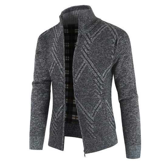 Herren modischer Strickjacke mit modernem Design R&B