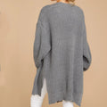Damen Oversized Strickpullover mit modernen Details R&B