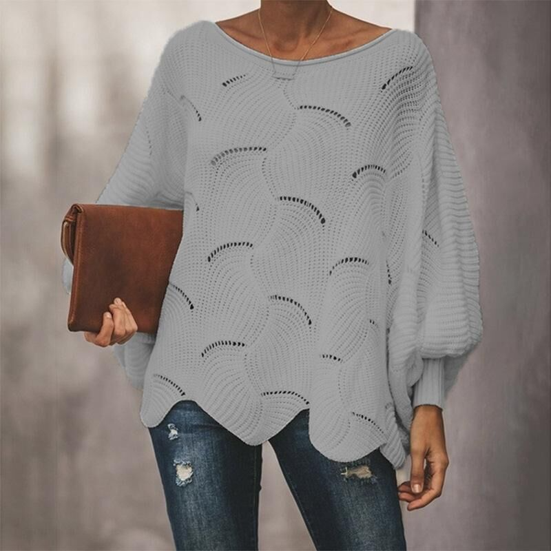 R&B | Strukturierter Fit Rippensweater