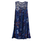 Damen Langkleid mit floraler Spitzenstruktur R&B