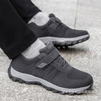Damen Sportliche Trail-Laufschuhe mit rutschfestem Profil und elastischem Klettverschluss R&B