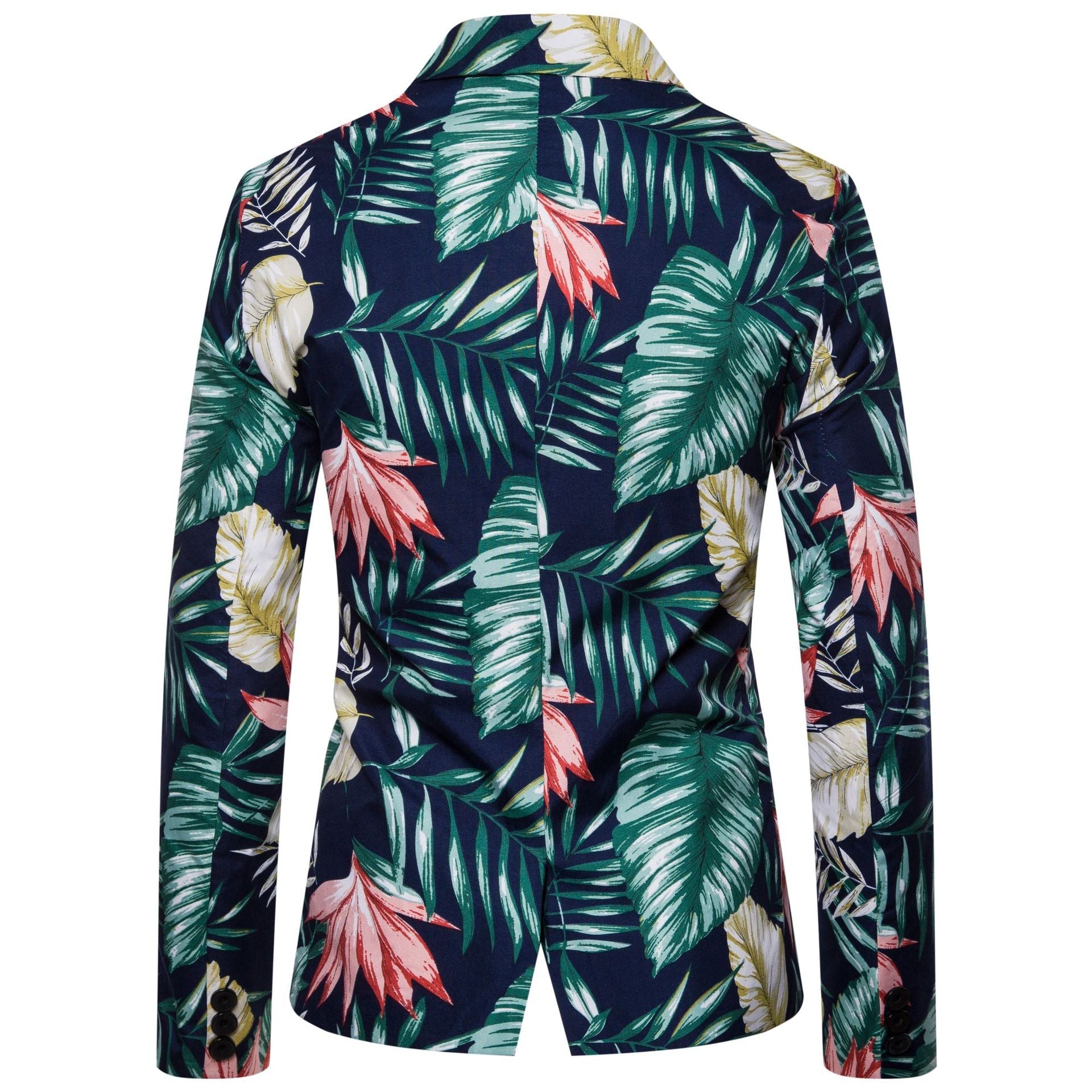 Damen Blazer mit floralem Design und modernem Schnitt