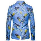 Damen modischer Blazer mit exotischem Ananas-Design und atmungsaktivem Stoff