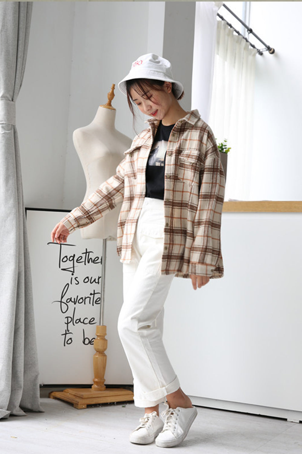 R&B | Plaid Port Flanellhemd