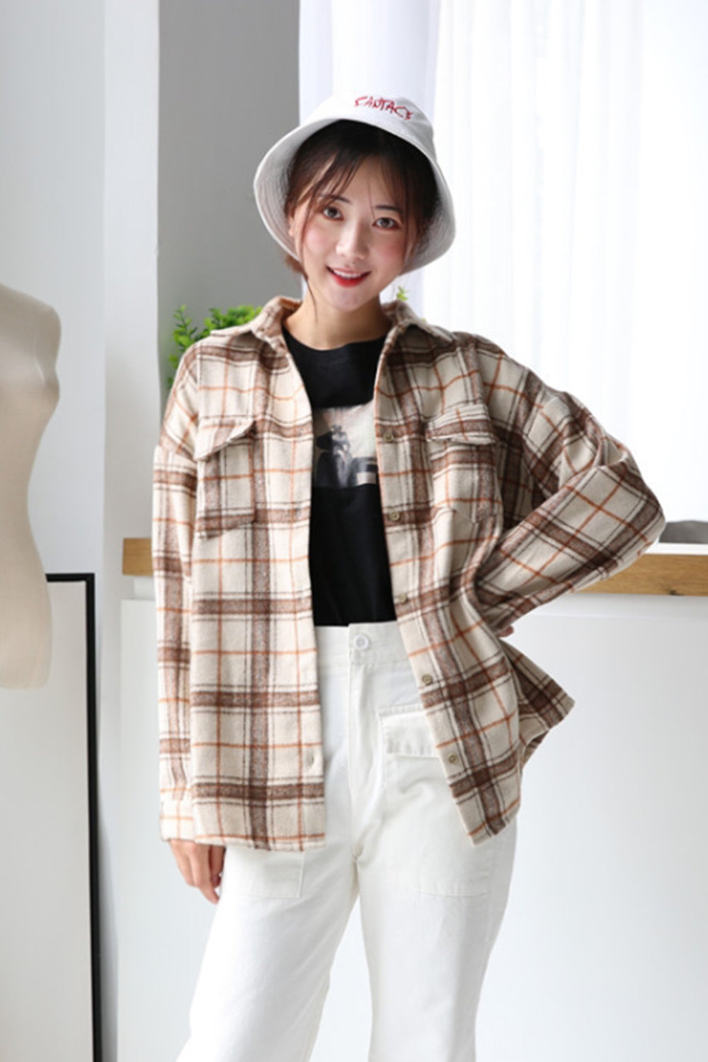 R&B | Plaid Port Flanellhemd