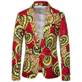 Damen Blazer aus hochwertigem Stoff mit einzigartigem afrikanischem Muster und elegantem Schnitt