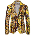 Damen Blazer mit exotischem Musterdruck und eleganter Passform