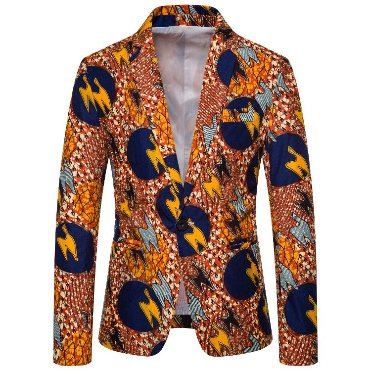 Damen Blazer im afrikanischen Muster