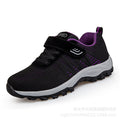 Damen Sportliche Trail-Laufschuhe mit rutschfestem Profil und elastischem Klettverschluss R&B
