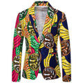 Damen Blazer im kreativen Afrika-Design mit eleganten Details