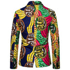 Damen Blazer im kreativen Afrika-Design mit eleganten Details