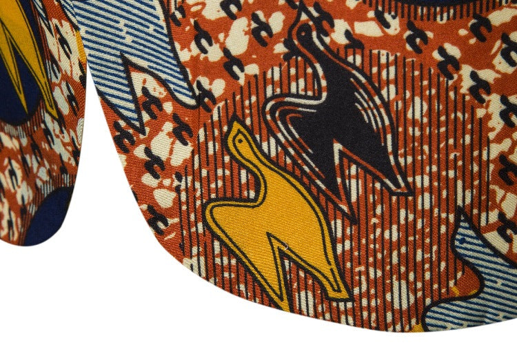 Damen Blazer im afrikanischen Muster