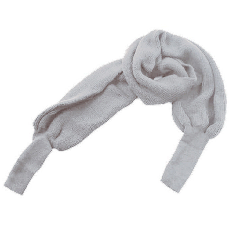 Damen Großer Strickschal mit innovativer Knotenoptik und weichem Material R&B