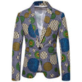 Herren Blazer mit einzigartigem afrikanischen Muster und modernem Schnitt