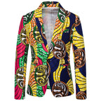 Damen Blazer im kreativen Afrika-Design mit eleganten Details