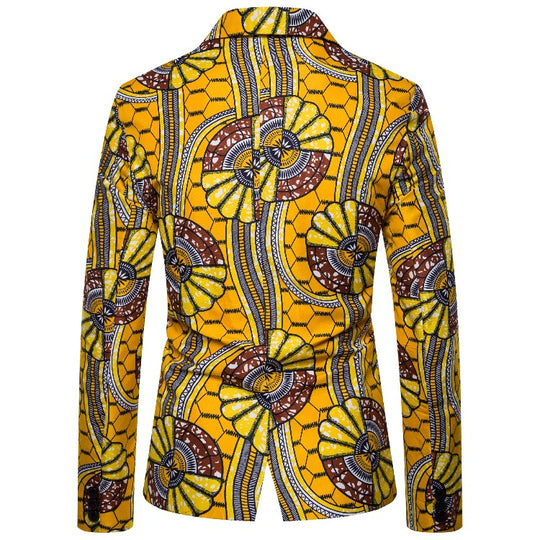Damen Blazer im einzigartigen afrikanischen Design mit modernem Schnitt R&B