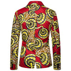 Damen Blazer aus hochwertigem Stoff mit einzigartigem afrikanischem Muster und elegantem Schnitt