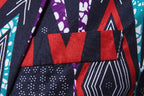 Herren Blazer mit kreativem geometrischen Muster und modernem Schnitt