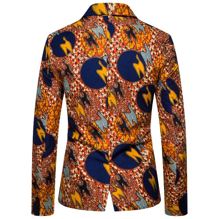 Damen Blazer im afrikanischen Muster