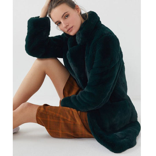 R&B | Midi-Lang mit Weitem Schnitt für Damen Ideal für Den Herbst