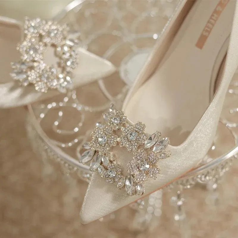 R&B | Brautschuhe Stiletto mit Strass
