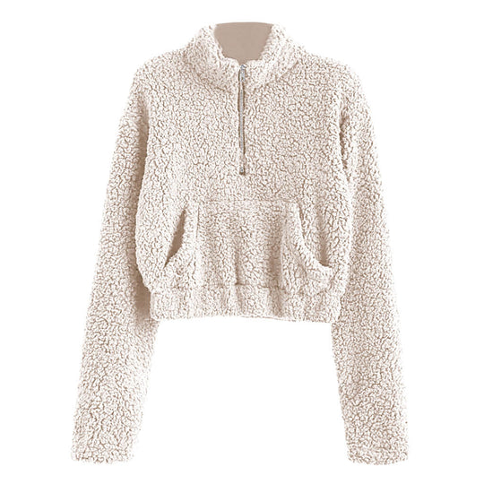 Damen Kuscheliger Stepp-Hoodie mit Reißverschluss und praktischen Taschen R&B