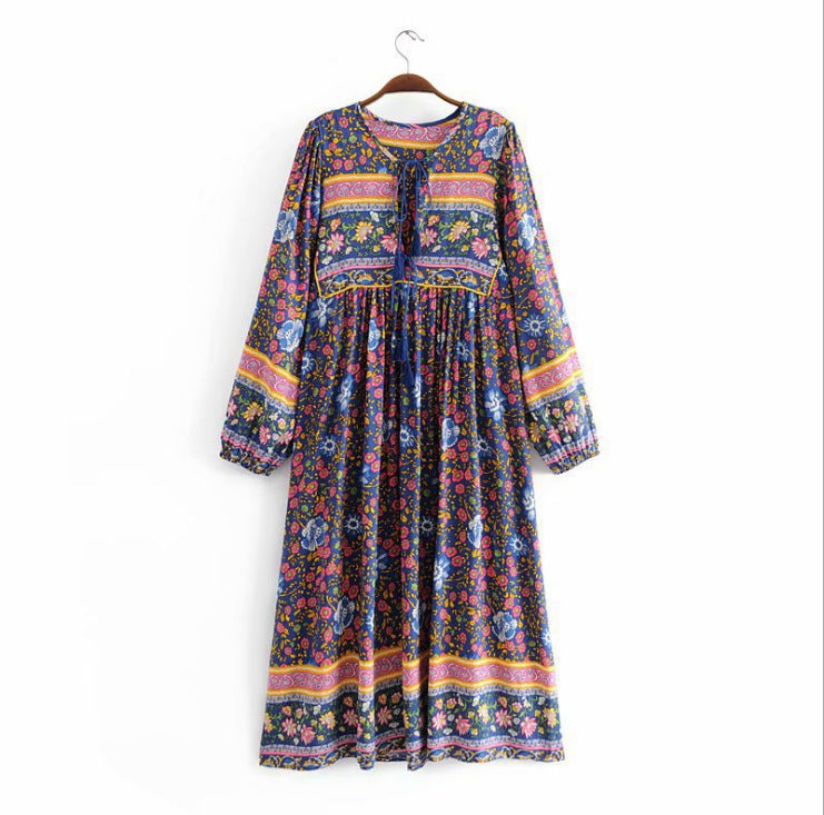 R&B | Kleid mit böhmischem Print