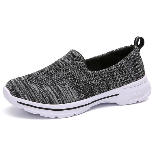Damen Slip-On Freizeitschuhe mit atmungsaktivem Mesh-Obermaterial R&B