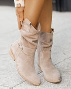 R&B | Modische Stiefel mit Flachen Absätzen