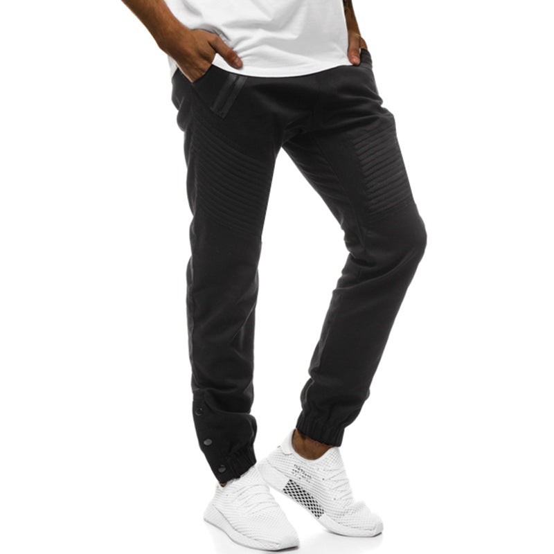 Herren sportliche Jogginghose mit modischen Details und komfortablem Schnitt