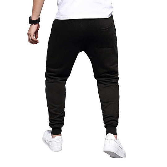 Herren Sportliche Haremshose mit modischen Rissen und komfortablem Schnitt R&B
