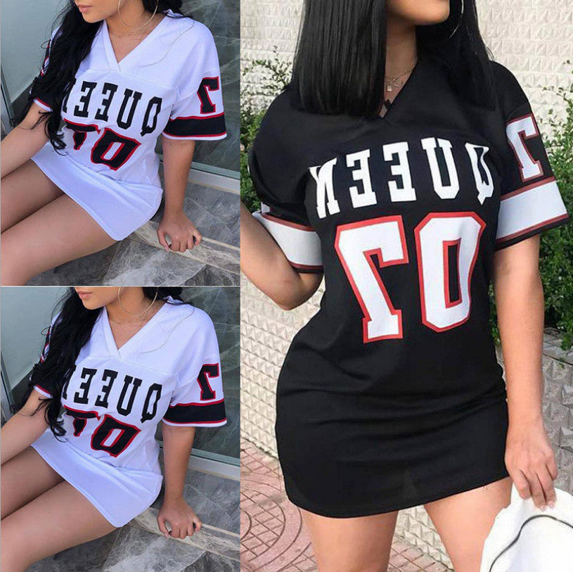 Frauen Sportlich Inspirierter Freizeitkleid R&B