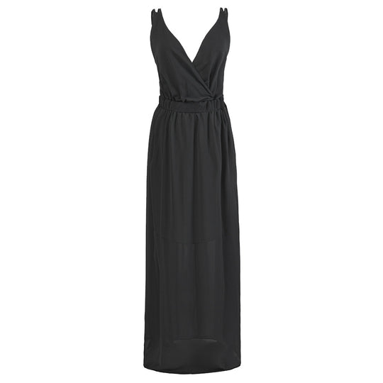 Damen Maxikleid mit elegantem Wickeldesign und schmeichelnder Silhouette R&B