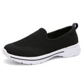 Damen Slip-On Freizeitschuhe mit atmungsaktivem Mesh-Obermaterial