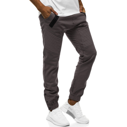 Herren sportliche Jogginghose mit modischen Details und komfortablem Schnitt R&B