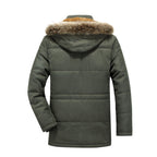 R&B | Herren Winterjacke mit abnehmbarem Kapuze