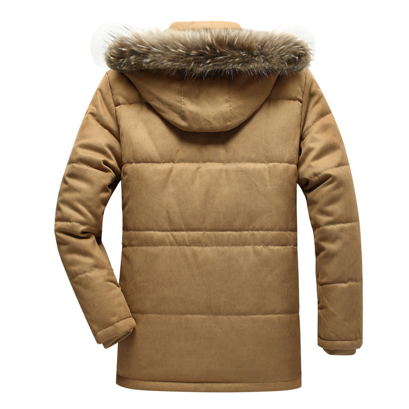 R&B | Herren Winterjacke mit abnehmbarem Kapuze